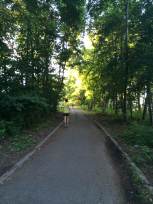 This guy lapped me billions of times - which strangely wasn't as demoralizing as it was impressive.